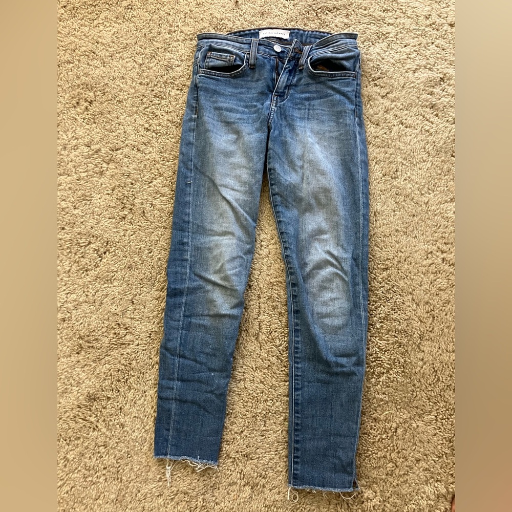 Flying Monkey Blue Cropped Women’s Jeans
